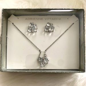 ADRIENNE VITTADINI Necklace Earring Set